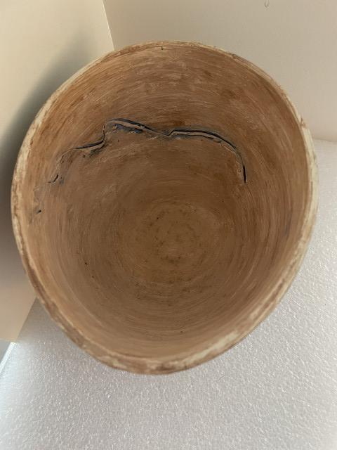 Keramiek kunstwerk: 3465 - potsculptuur blauw