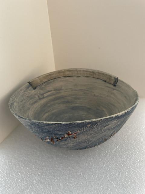 Keramiek kunstwerk: 3466 - Potsculptuur blauw
